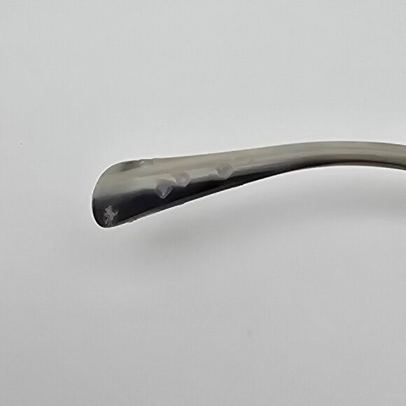 Prada SPR 01O 307-5S0 Black Grey Stripe Cat Eye Sunglasses Frame Italy 55-17-140 - Picture 8 of 14